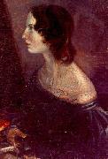 Branwell Bronte A portrait of Emily, by Branwell painting
